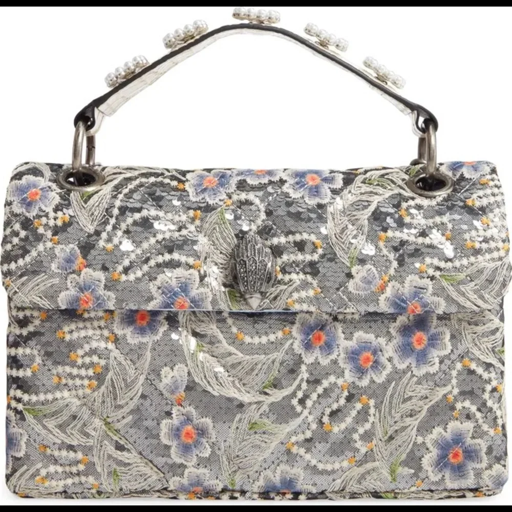 KURT GEIGER LONDON
Kensington Embroidered Sequin Shoulder Bag - Picture 2 of 12